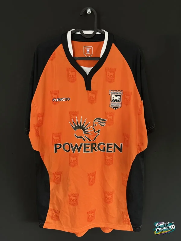 Koszulka Ipswich Town 2004/06 wyjazdowa Punch, przód