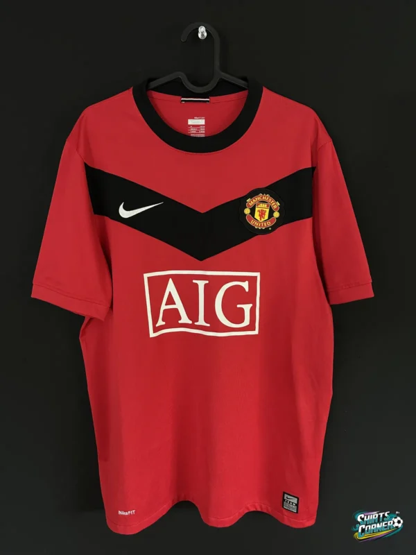 Koszulka Manchester United 2009/10 domowa Nike, przód