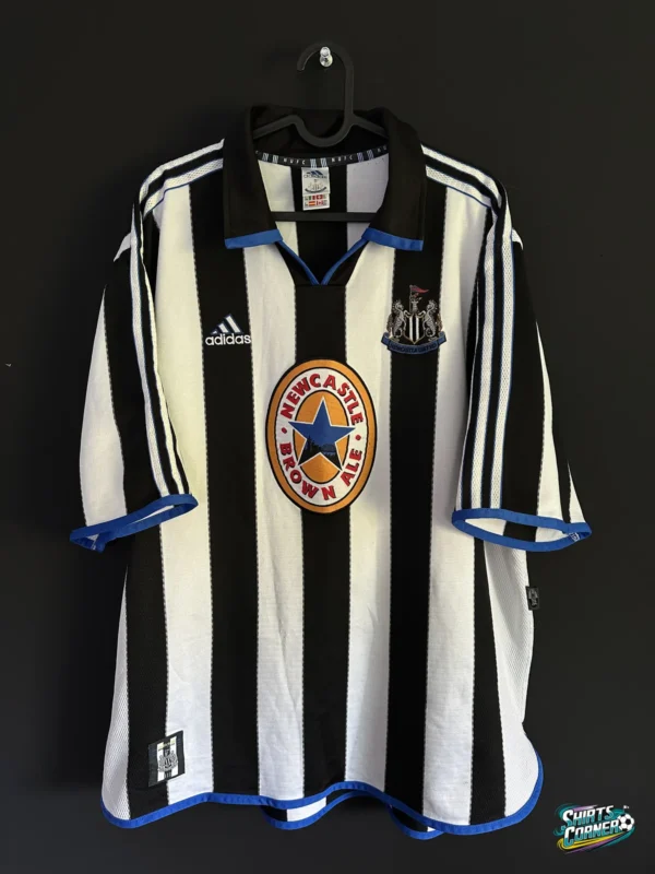 Koszulka Newcastle United 1999/2000 domowa adidas, przód