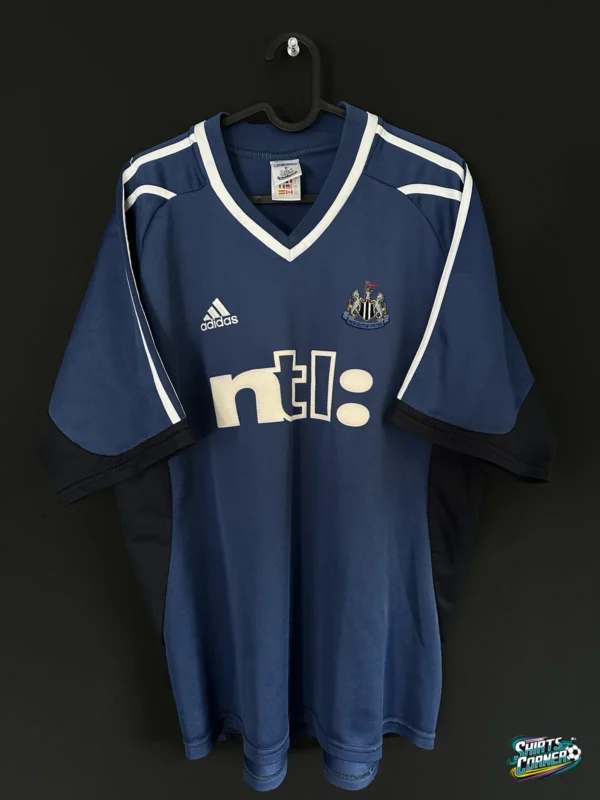 Koszulka Newcastle United 2001/02 wyjazdowa adidas, przód