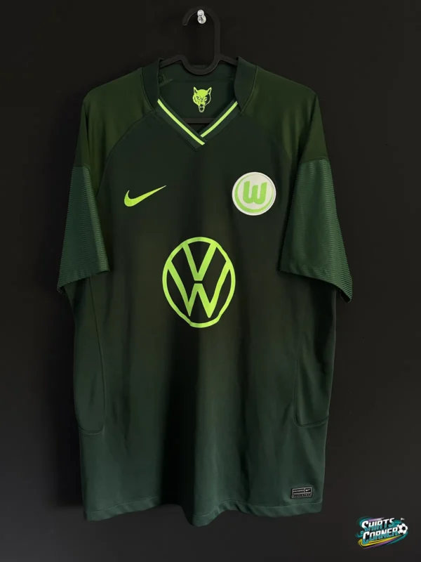 Koszulka VfL Wolfsburg 2021/22 wyjazdowa Nike, przód
